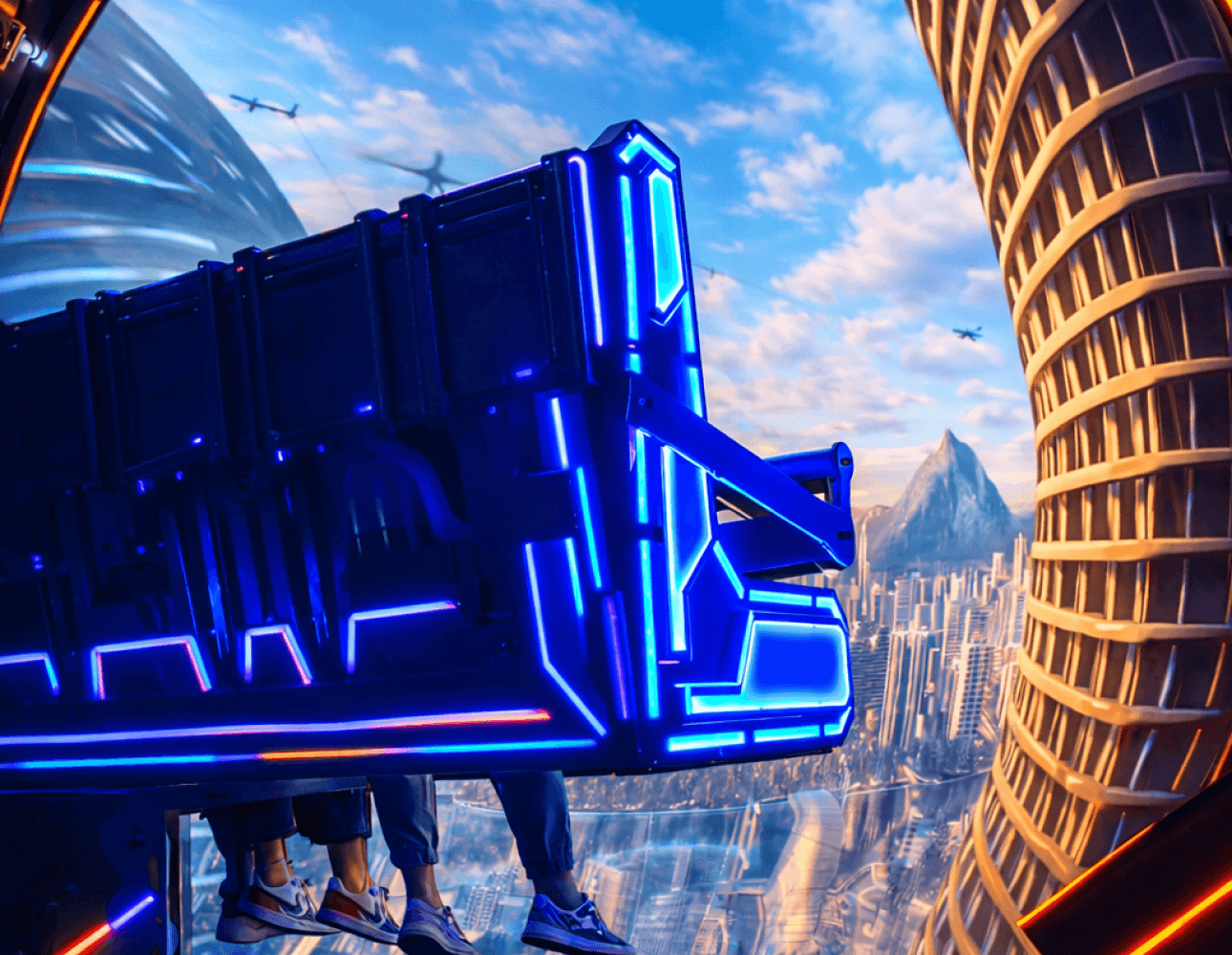 Flying Cinema at BLAAZE