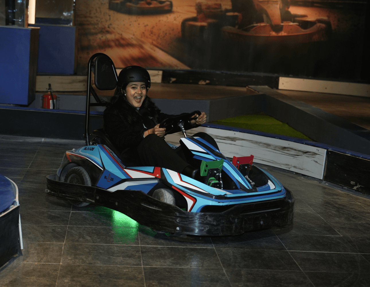Go-Karting at BLAAZE