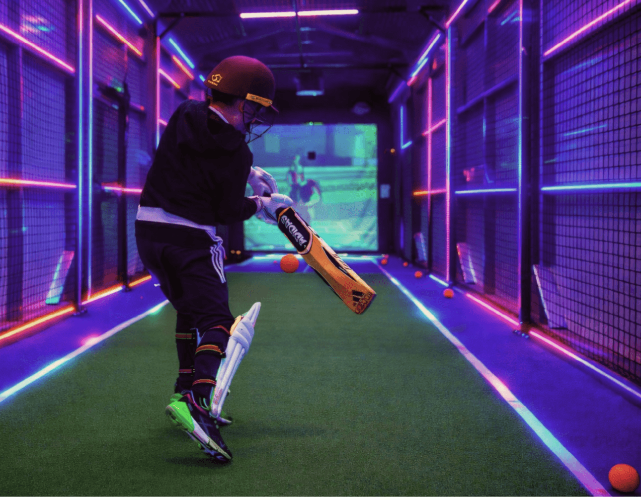 Indoor Cricket at BLAAZE